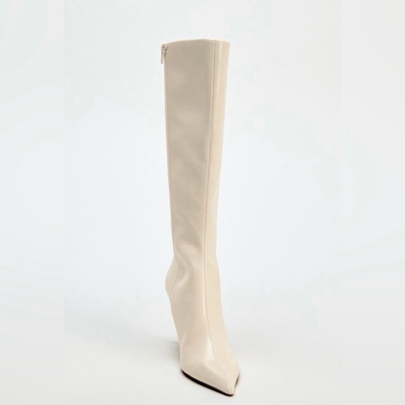 Zara Heeled Knee-High Boots - Picture 5 of 9